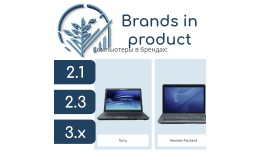 Brands on the product page