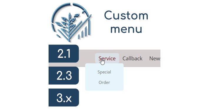 Custom menu