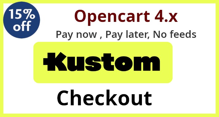 Kustom checkout opencart 4