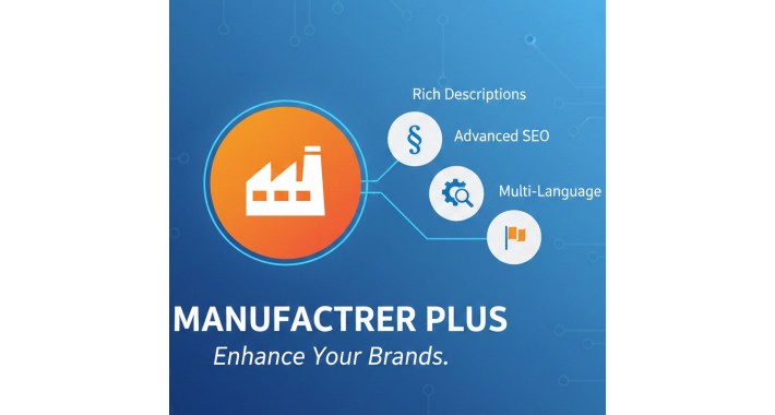 Manufacturer Plus: Extended SEO & Rich Content Fields