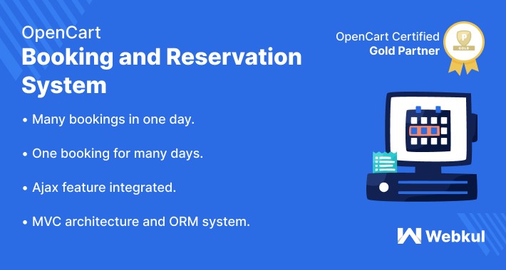 Opencart Booking and Reservation System