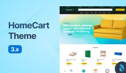 Antropy HomeCart Theme