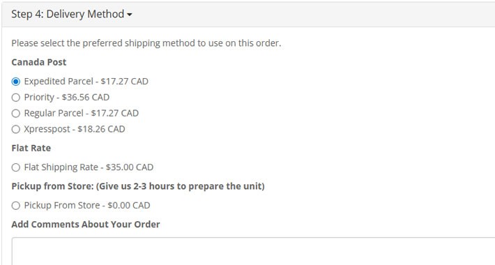 Canada Post Shipping API 2025