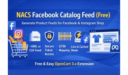 NACS Facebook and Instagram Product Feed (XML/CS..