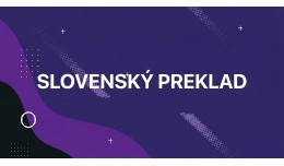 Slovenský preklad / Slovak Translation - 3.5.0...