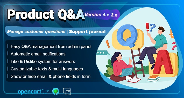 OpenCart Product Q&A Module