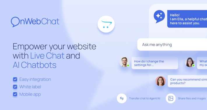 AI Chatbot & Live Chat Software