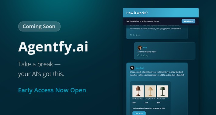 Agentfy Ai Chat - Automate sales with AI