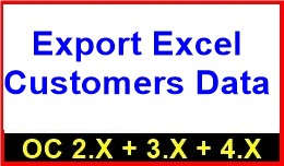 Export Excel Customers Data