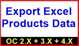 Export Excel Products Data