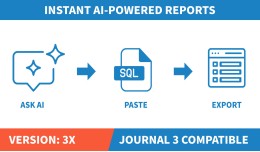 SQL Report writer based on AI generated SQL