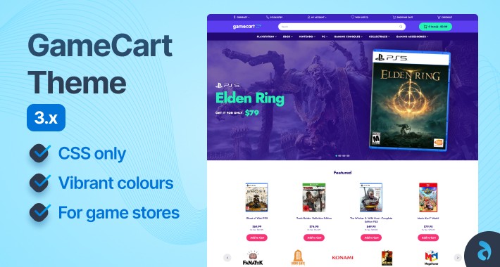 Antropy GameCart Theme