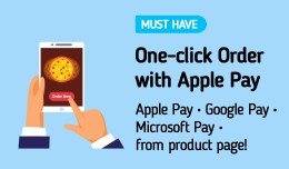 One Click Order :: ApplePay, GooglePay, Microsof..