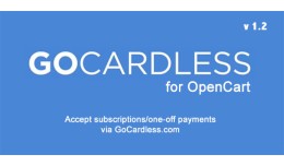 (1.5/2.x/3.x/4.x) GoCardless Payments for OpenCart