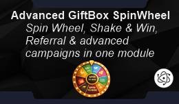 Advanced GiftBox SpinWheel