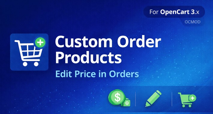 Custom Order Products / Edit Price in Orders Custom Order Products / Edit Price in Orders