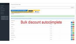 Bulk discount autocomplete Module