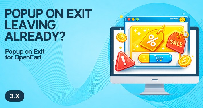 Popup on Exit for OpenCart