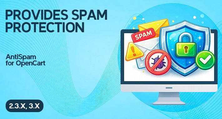 AntiSpam - provides spam protection for OpenCart.