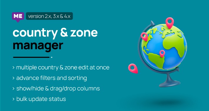 Country & Zone Manager