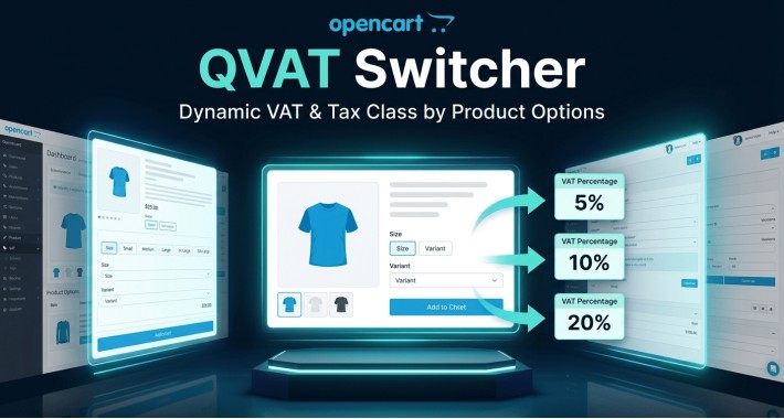 QVAT Switcher – Dynamic VAT / Tax Class by Product Options