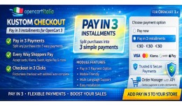 Kustom Checkout OC3 Whit Order Managment API