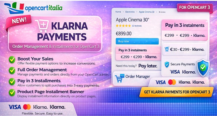 Klarna Payments Opencart 3 Order Managment Order Autocapture