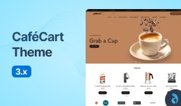 Antropy CaféCart Theme