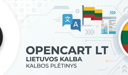 Lithuanian Language Pack for OpenCart 4