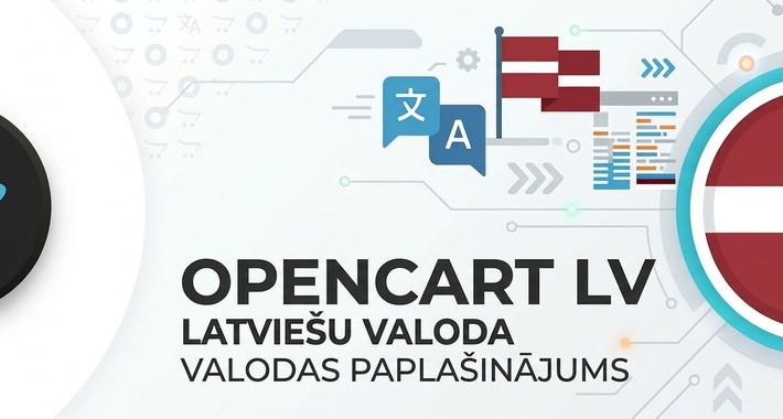 Latvian Language Pack for OpenCart 4