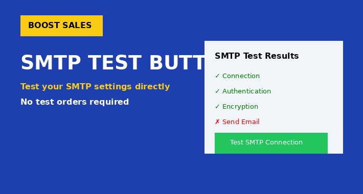 Test Smtp Settings