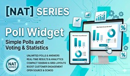 Poll Widget [NAT]: Simple Polls, Voting & st..