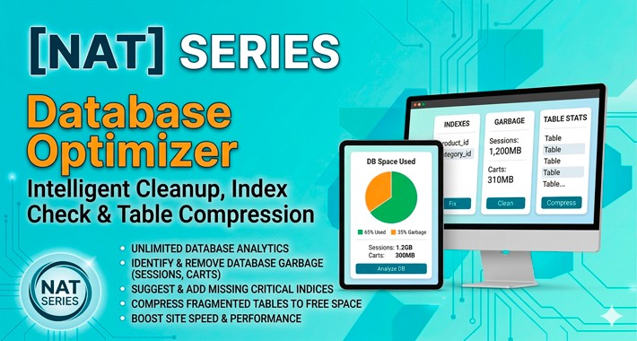 Database Optimizer [NAT]: DB Cleanup, Indexes & Speed Up