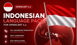 OpenCart Indonesian Translation Pack (Admin + Ca..