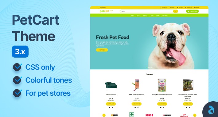 Antropy PetCart Theme