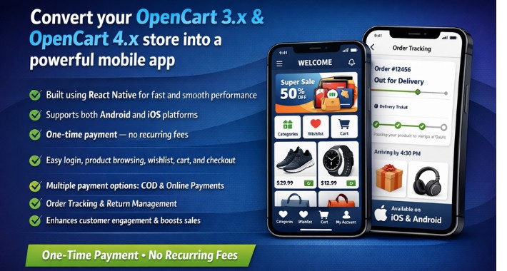 Opencart Mobile App