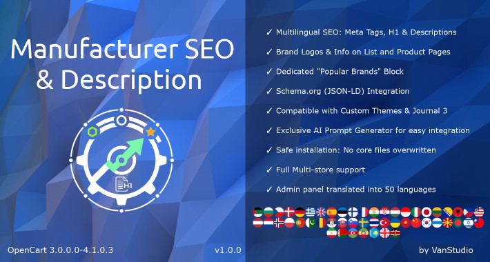 Manufacturer SEO & Description