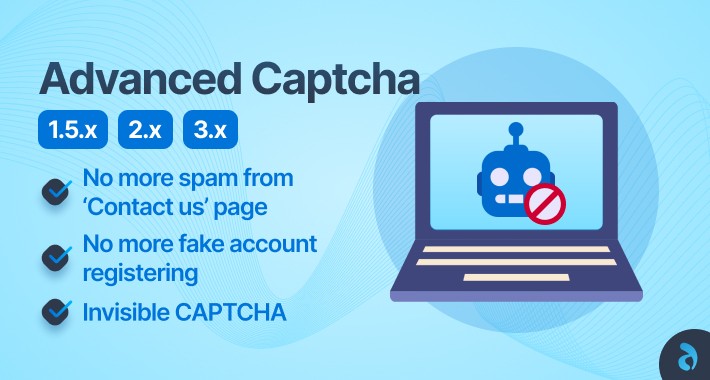 Advanced (Invisible) Captcha 3.x, 2.x and 1.5.x