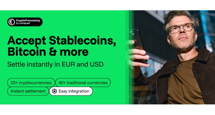 Cryptoprocessing by CoinsPaid – Cryptocurrency Payment Gateway