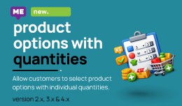 Product Options with Quantities