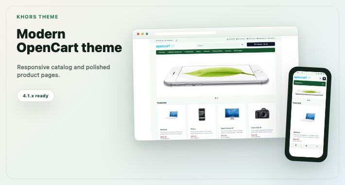 Khors - Modern OpenCart Theme