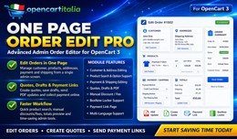 One Page Order Edit PRO – Advanced OC3 Editor