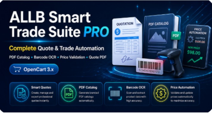 Complete Quote & PDF Catalog Automation Suite for OpenCart