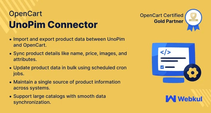Opencart UnoPim Connector
