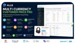 ALLB Product Currency & Customer Group Price..