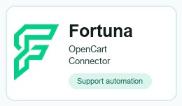 Fortuna OpenCart Connector