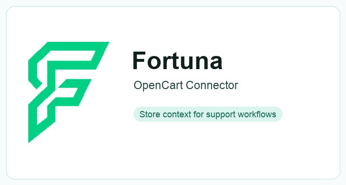 Fortuna OpenCart Connector