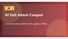 AI Exit Intent Coupon