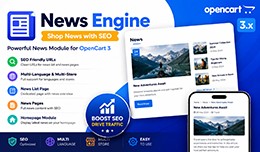 News Engine – Shop News with SEO
