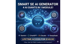 4-in-1 AI Auto Content & SEO Generator (FREE)